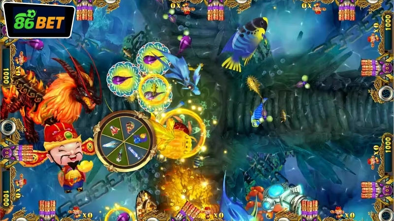 Tính năng nổi bật của game bắn cá đổi xu 86BET